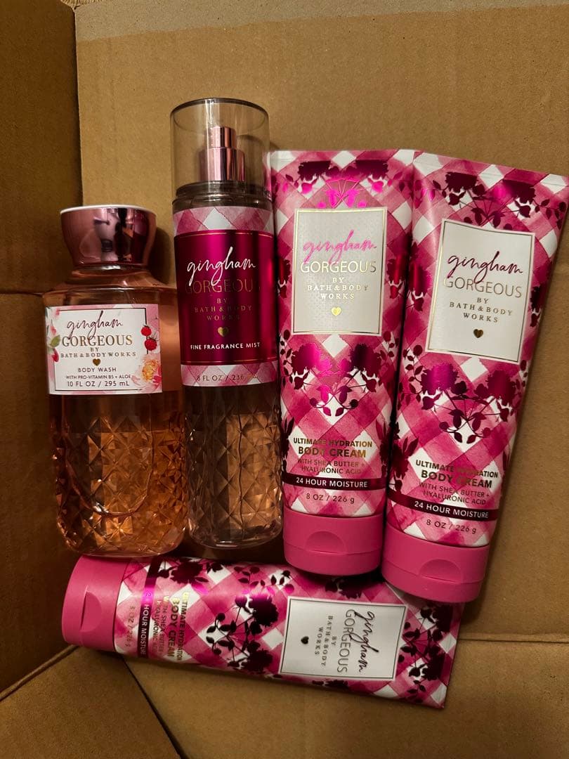 ボディミスト Gingham Gorgeous Bath&body works