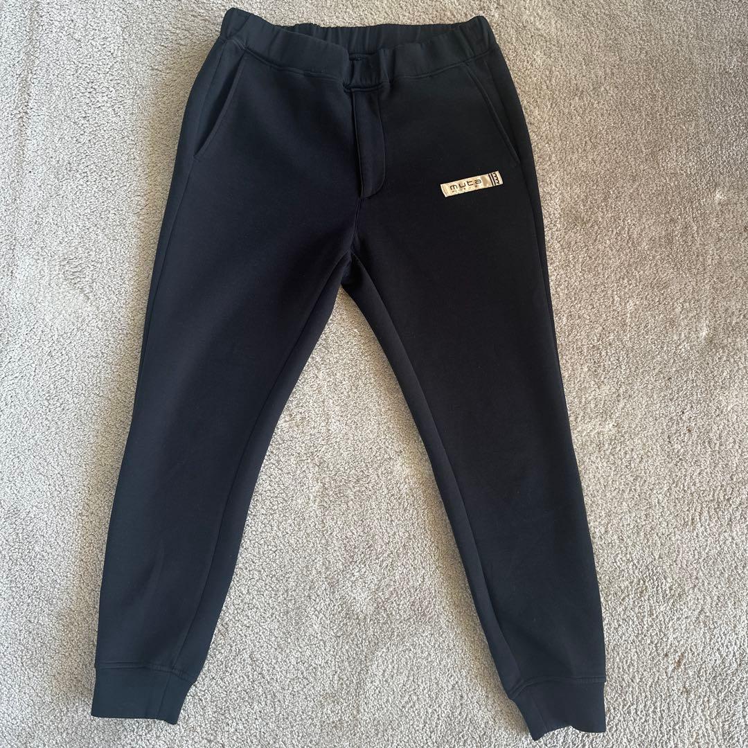 muta MARINE ジョガーパンツ　ブラック