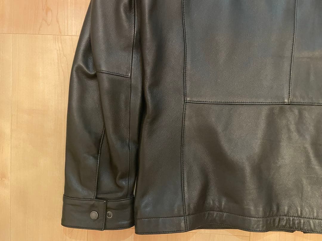 Eddie Bauer / レザージャケット black L
