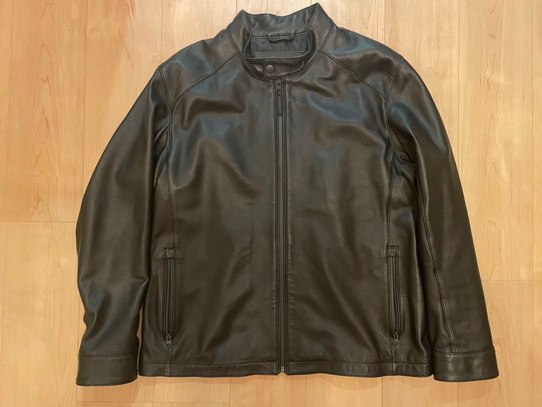 Eddie Bauer / レザージャケット black L