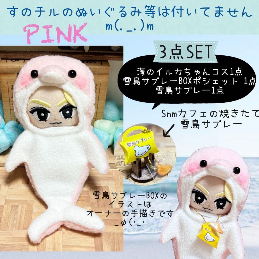 すのチル　服　小物　海のイルカちゃんコスと雪鳥サブレーSET オーダーページ