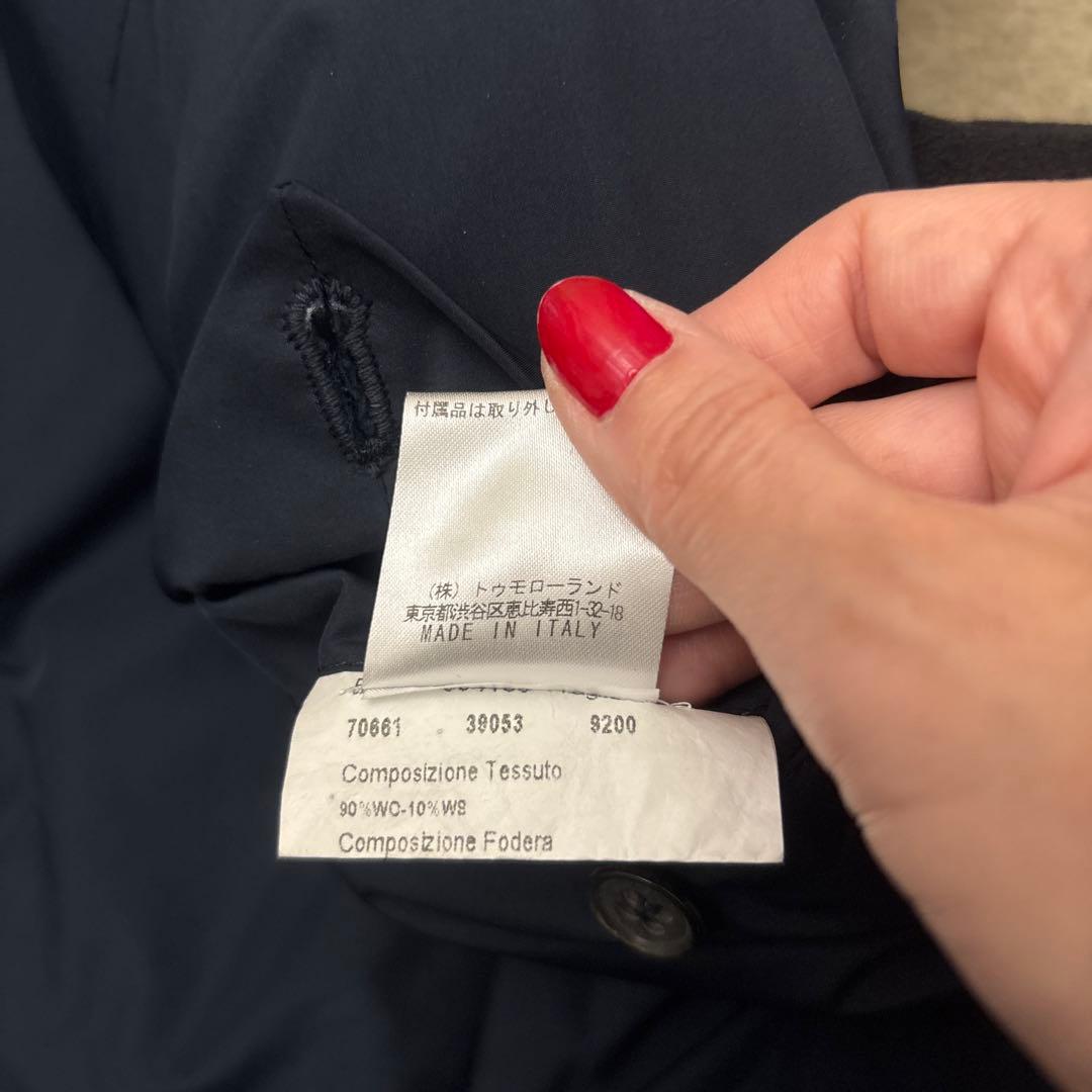 【さかい】HERNO ウールカシミア ステンカラーコート