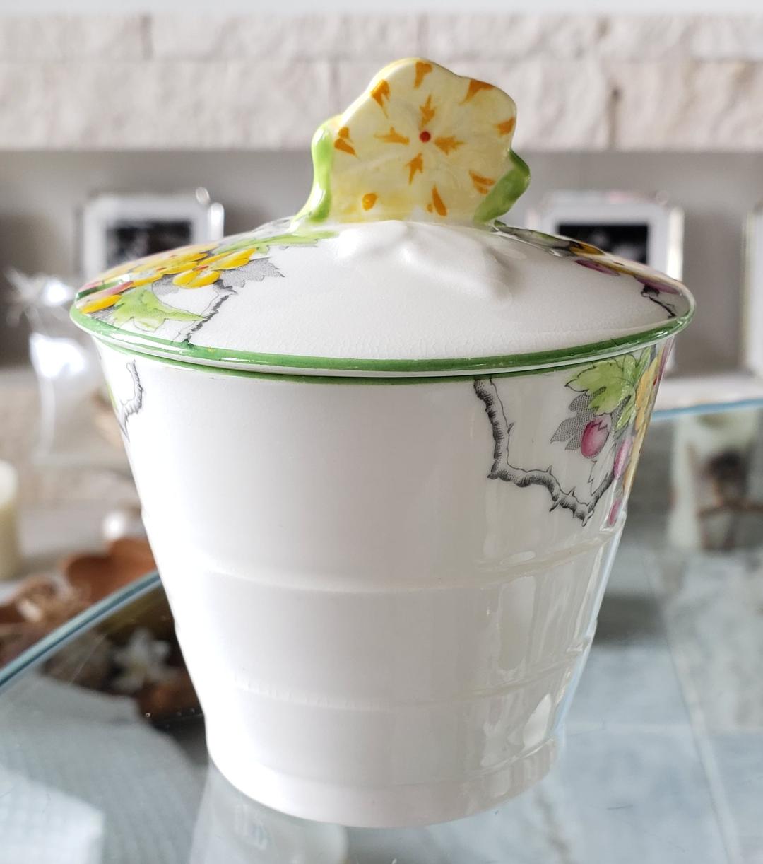 パラゴン フラワー摘み フラワーハンドル ジャムポット