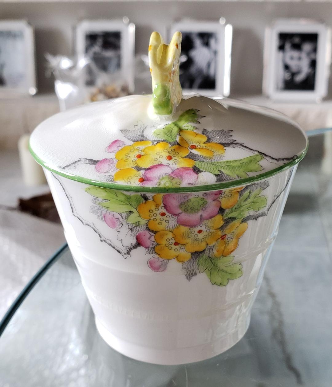 パラゴン フラワー摘み フラワーハンドル ジャムポット