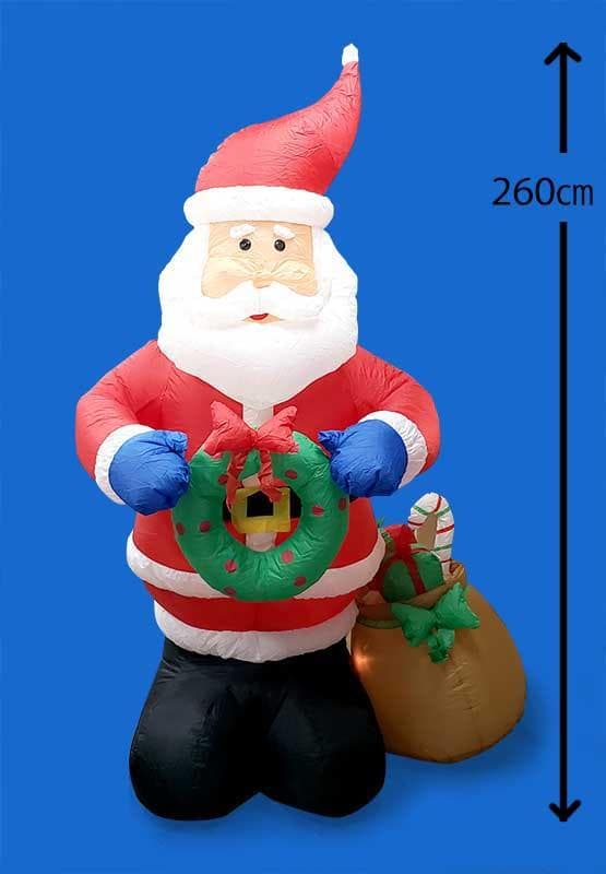 特大サイズ　エアーディスプレイ・ＮＥＷサンタ　JOA-174