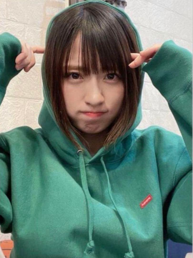 Supreme ボックスロゴ　グリーン XLサイズ パーカー