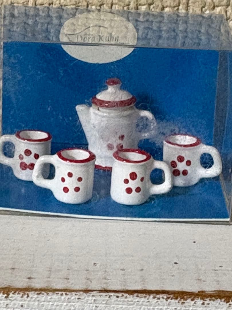 みーちゃんニキティキ ドールハウス　バウアー社　食器　ミニチュア