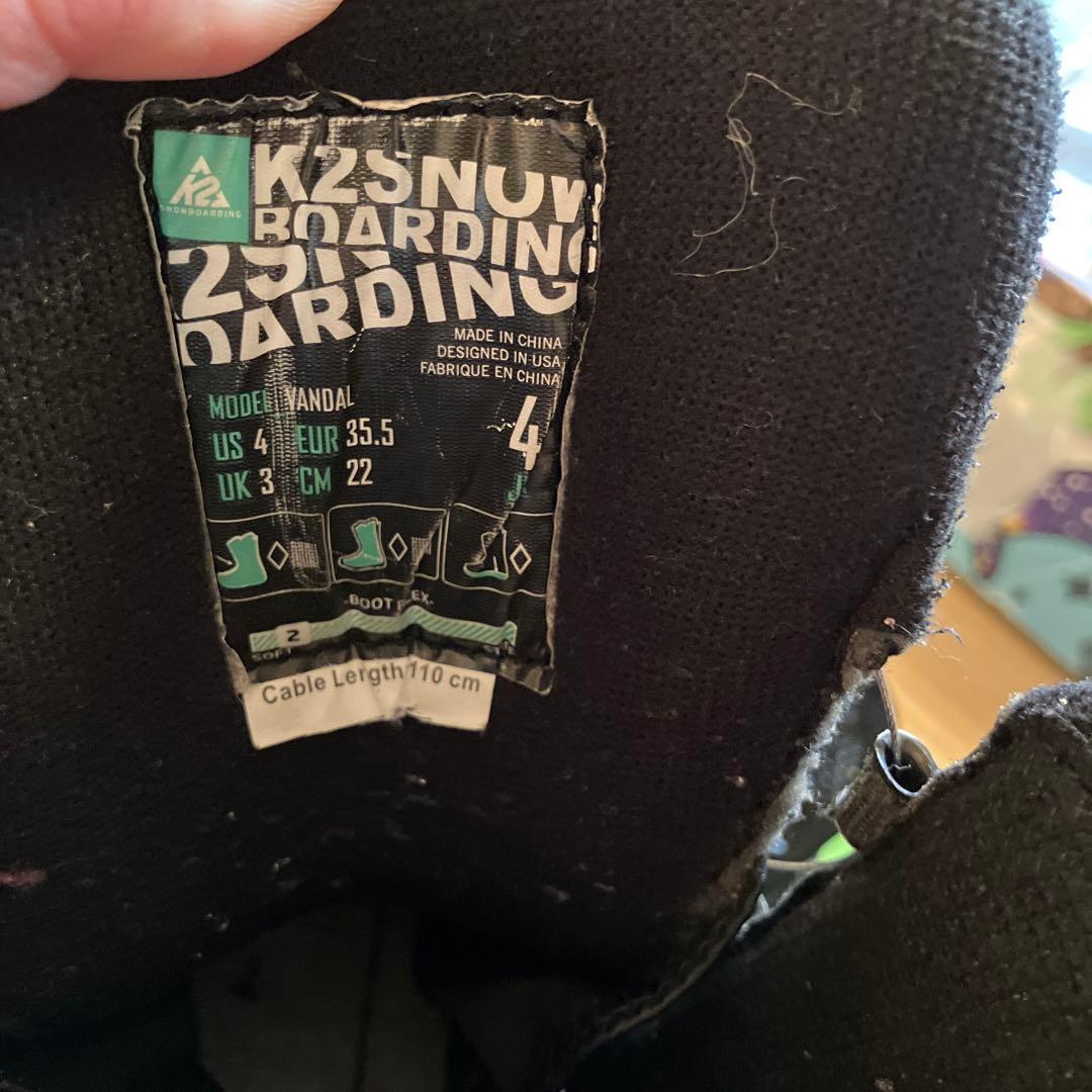 K2 キッズ　スノーボード　120cm