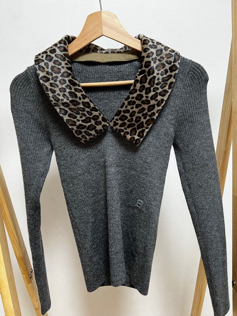 【即納】Bibiy. ビビィCHER LEOPARD KNIT