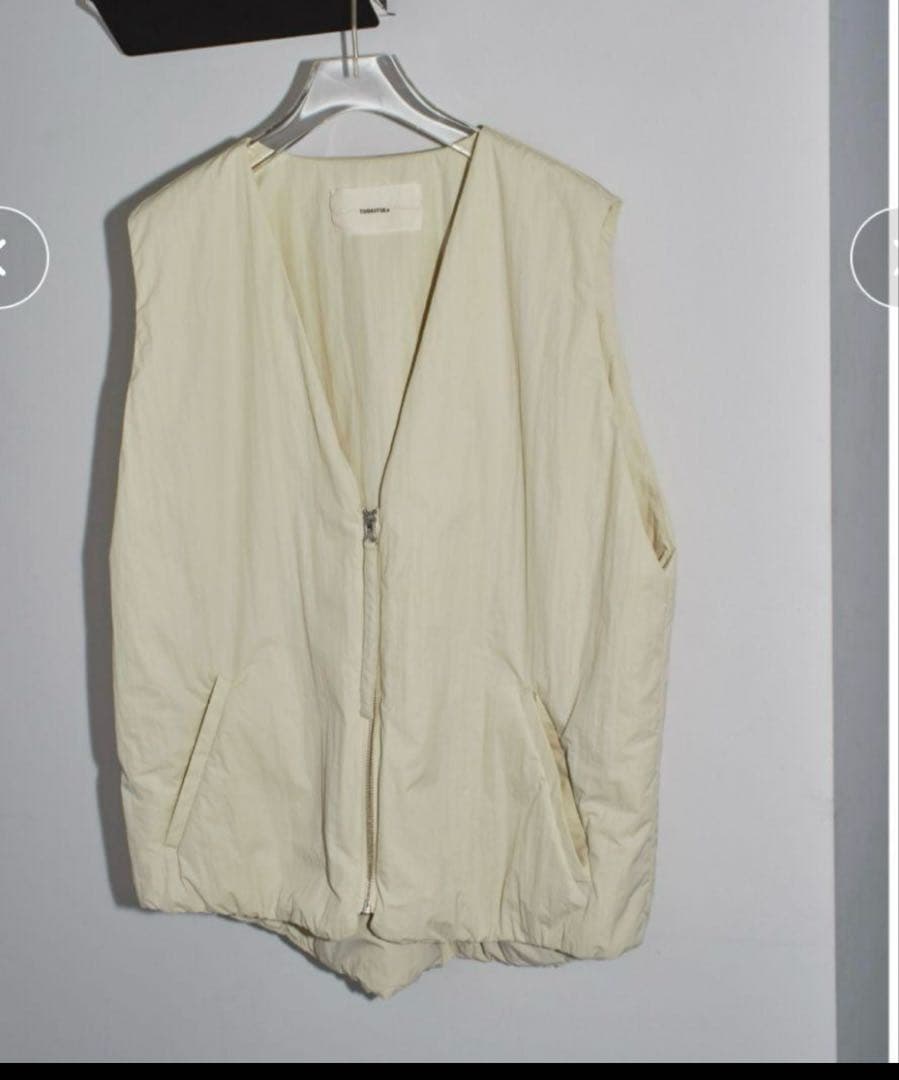 TODAYFUL Vneck Nylon Vest Ｖネックナイロンベスト