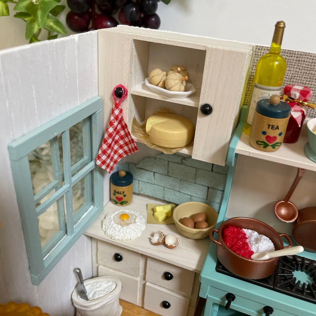 ドールハウス　ミニチュアフード　リーメント　ミニチュアキッチン　インテリア小物