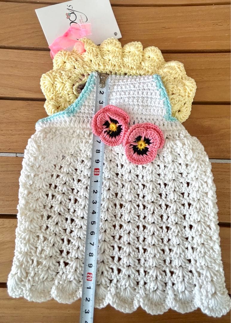 itdogs お花のニットトップス XSサイズ