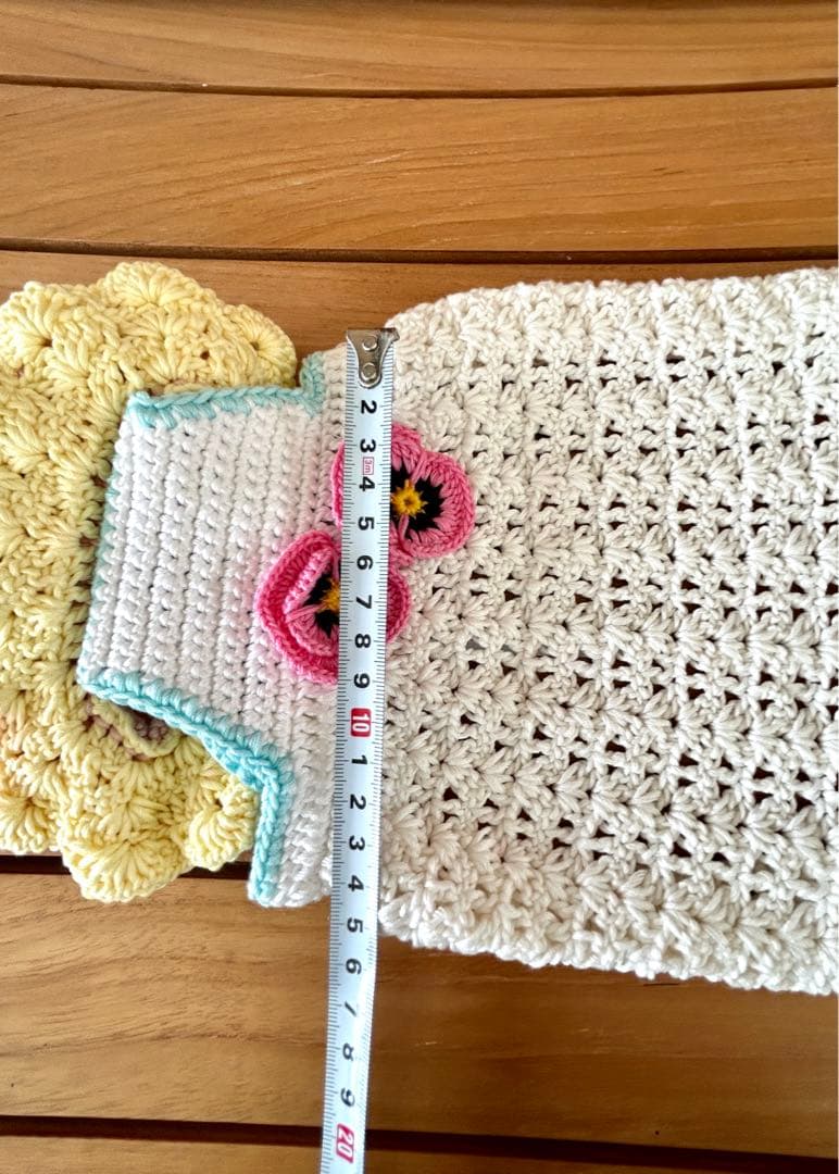 itdogs お花のニットトップス XSサイズ