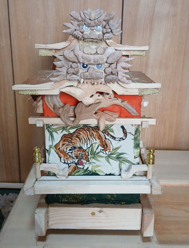 ミニだんじり工芸品