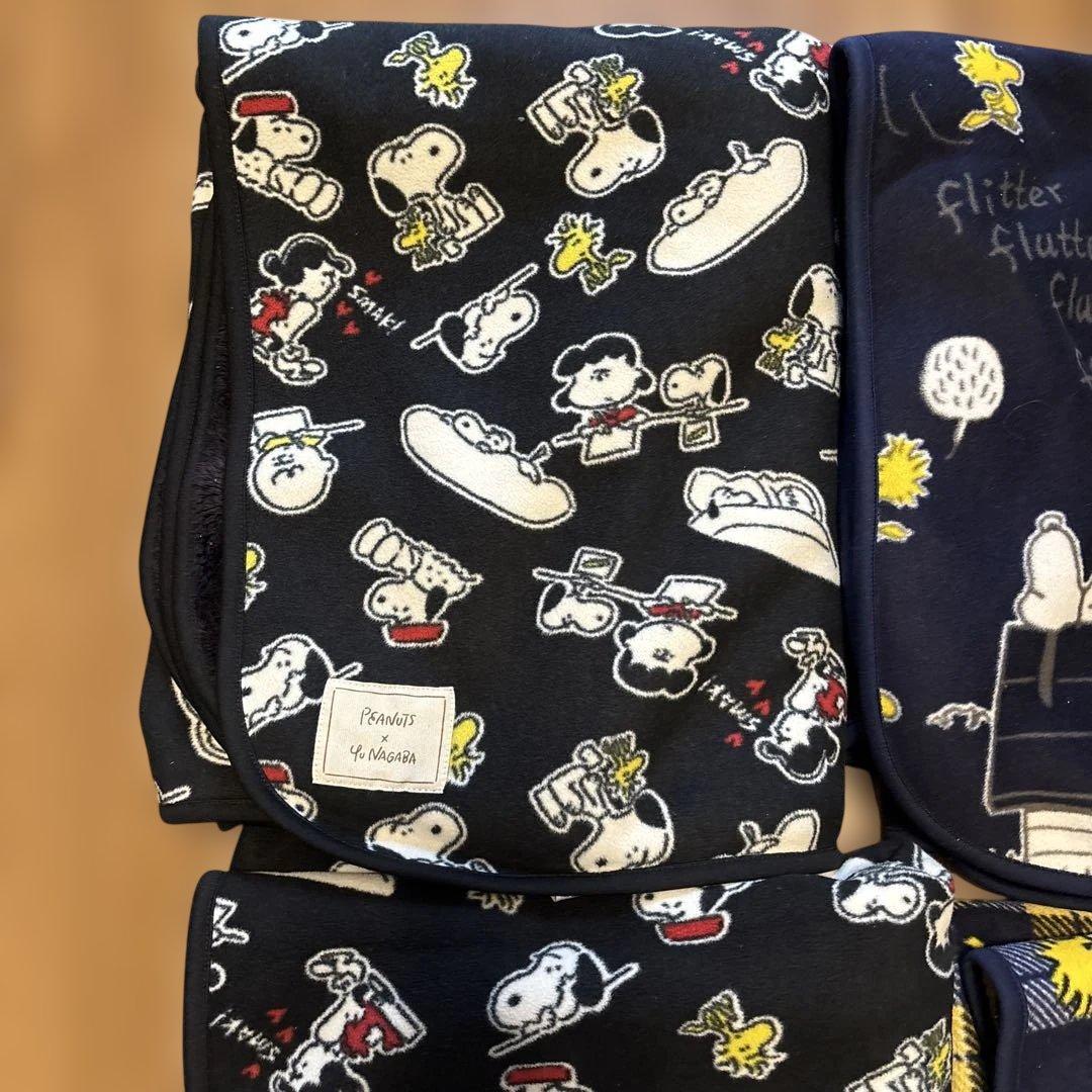 【6枚セット】ユニクロ スヌーピー ブランケット　毛布