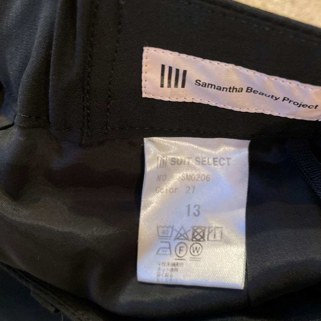 Samantha Thavasa ブラックパンツスーツ 入学式　リクルートスーツ