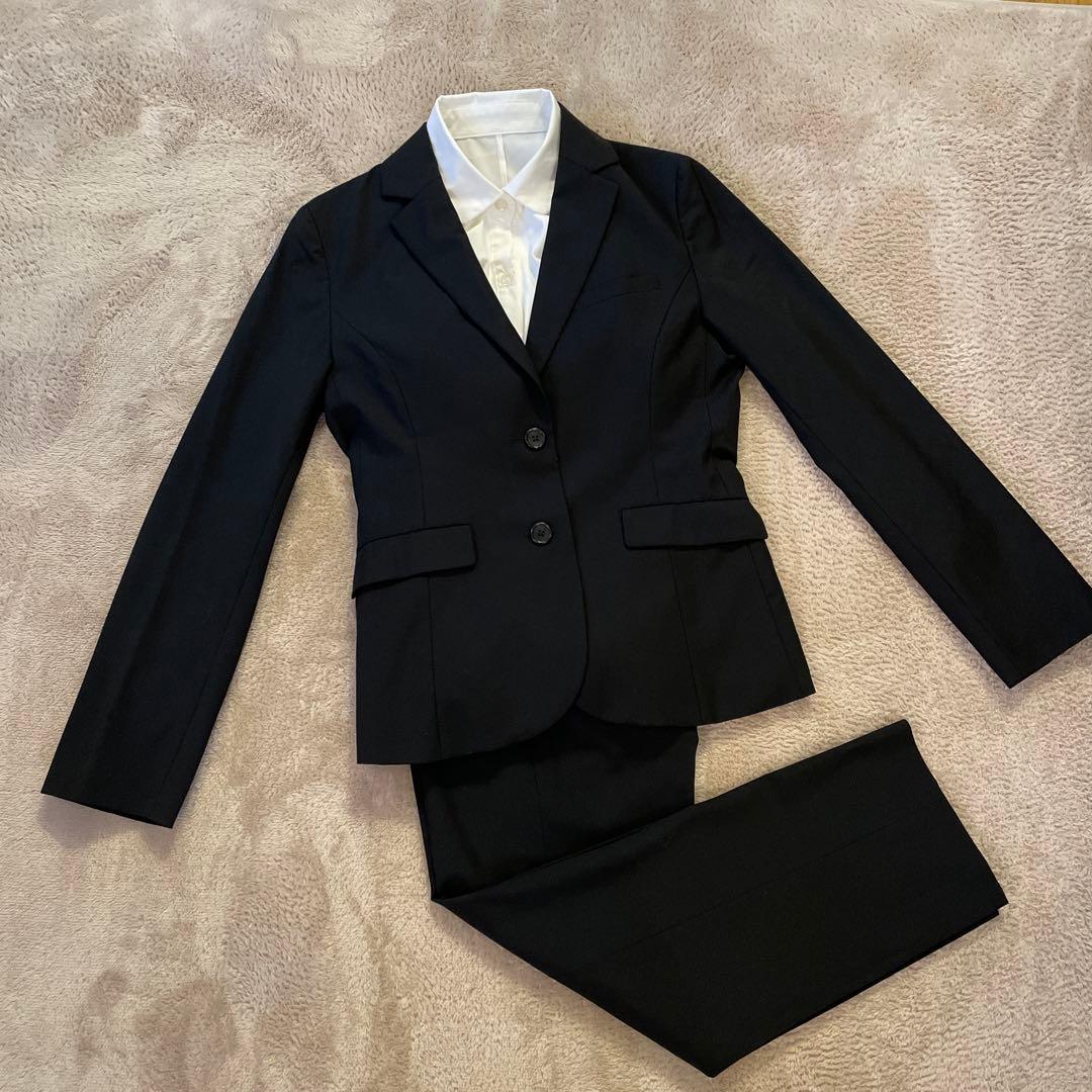 Samantha Thavasa ブラックパンツスーツ 入学式　リクルートスーツ