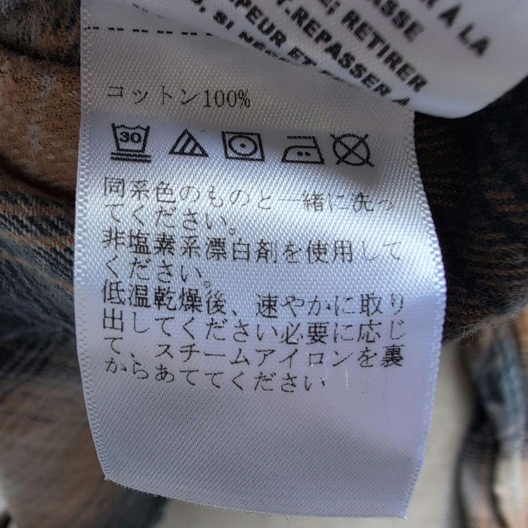 b*e様 ペンドルトン BORNSIDE チェック ネルシャツ ブルー系 Lサイ