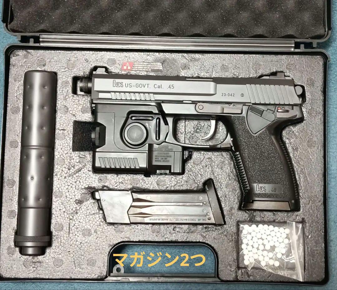 こ*k様 塗装&静音カスタム SOCOM Mk23 予備マガジン付き