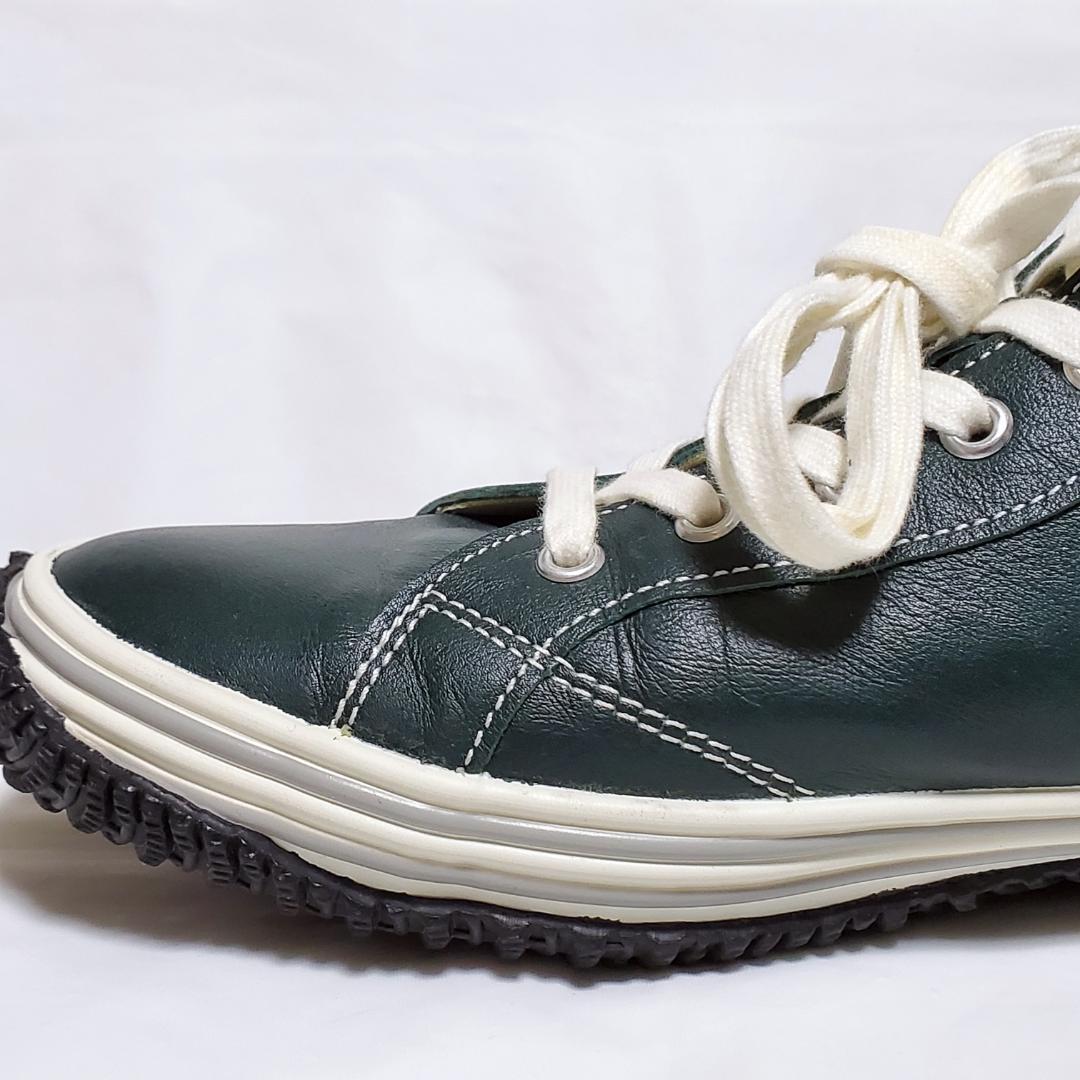 【未使用級】スピングルムーブ　SPM-442　サイドゴア　ダークグリーン　L