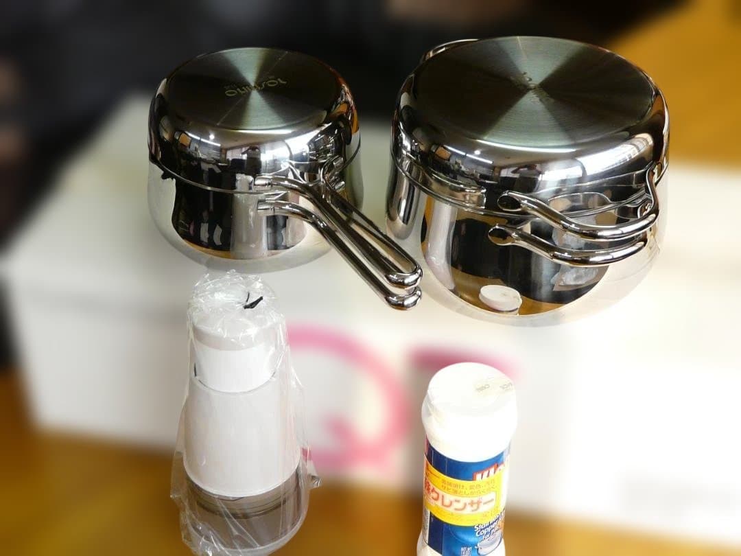 ヨシノクラフト　 ステンレス鍋セット