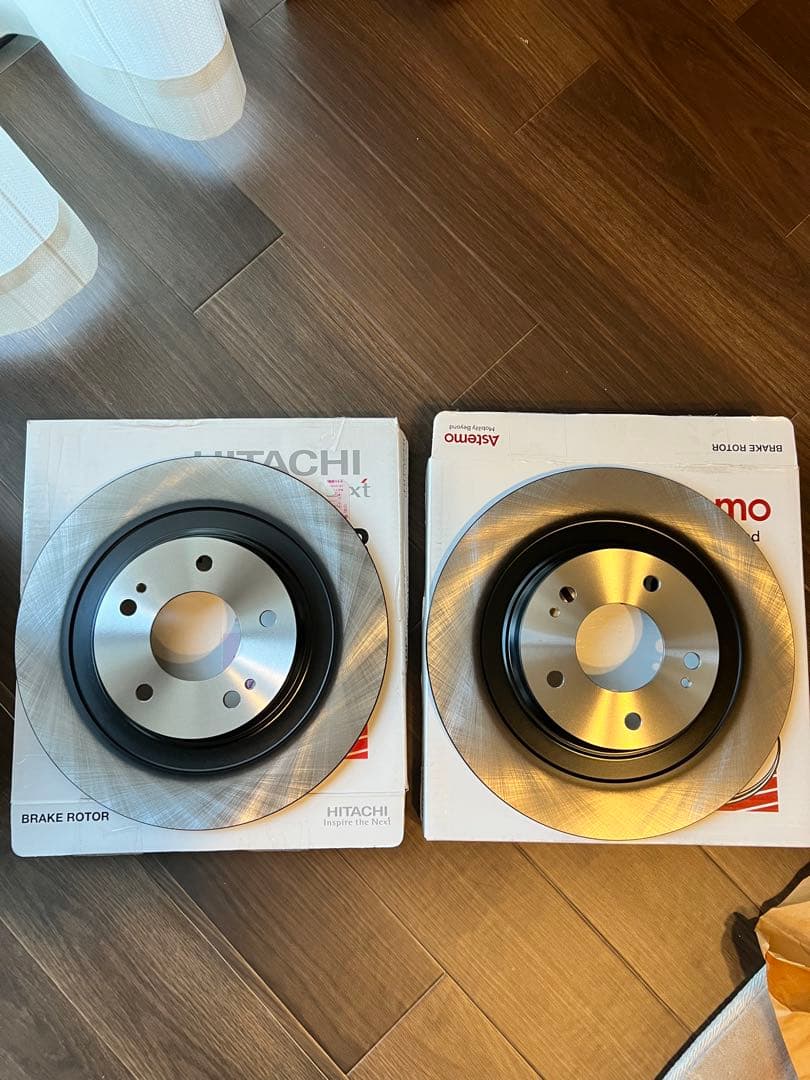 【HITACHI製】デリカD5リアブレーキローター