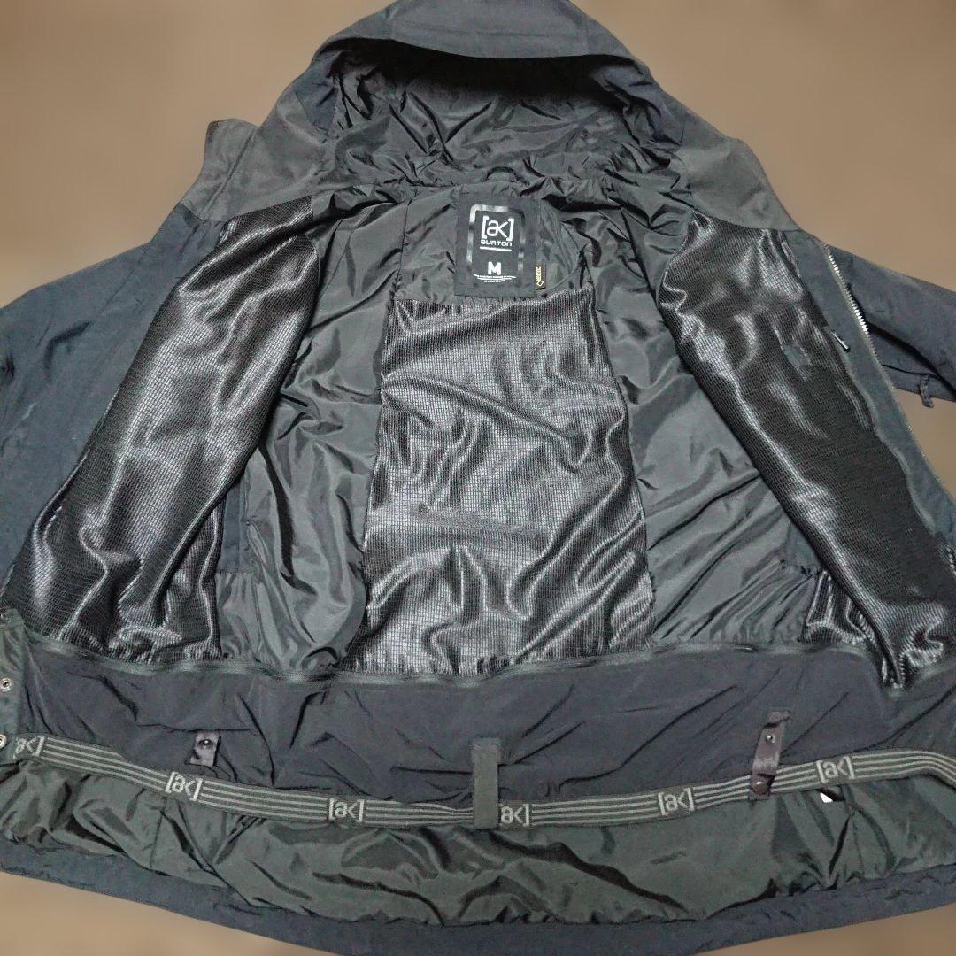 送料無料【BURTON】GORE-TEX スノボジャケット M ブラック