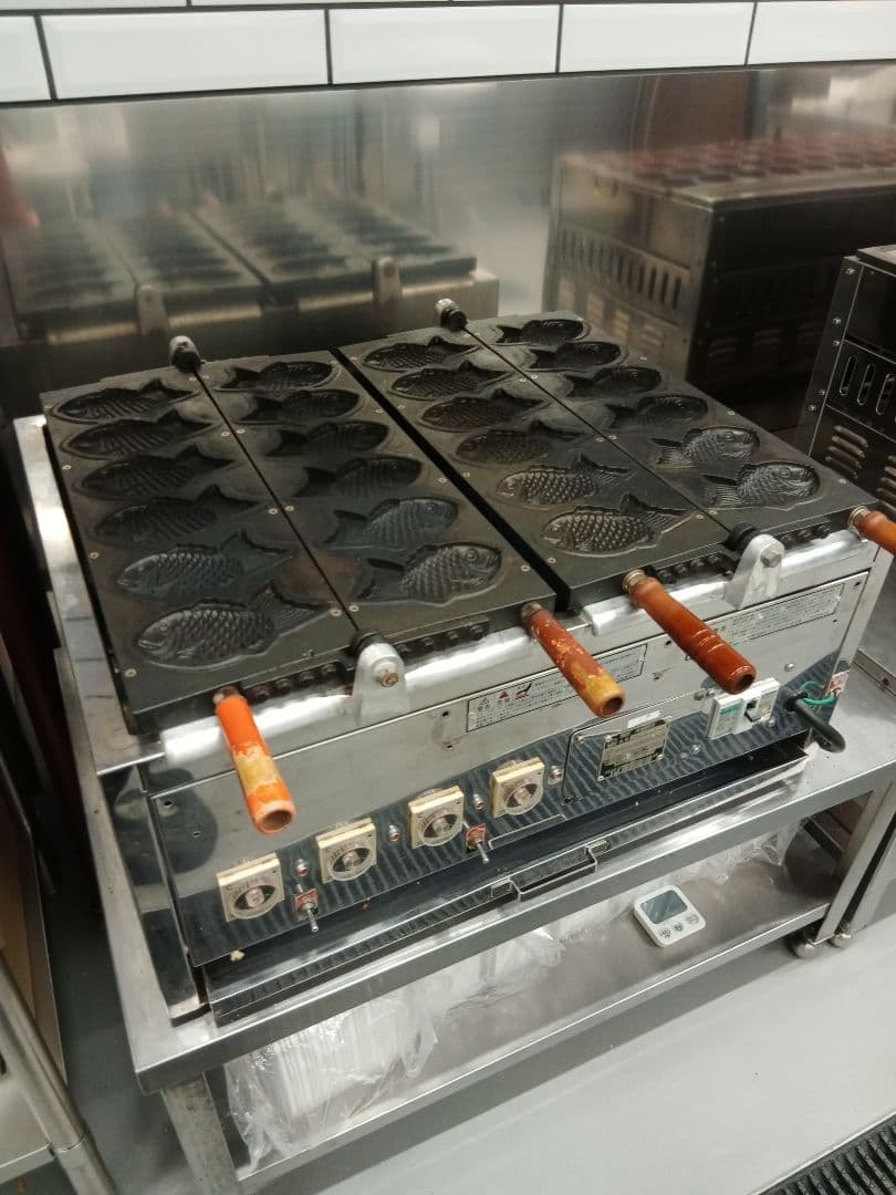 たい焼き　動力　200V 　業務用