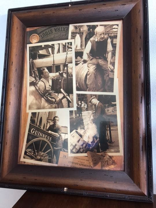 ギネスの壁掛けフォトフレーム