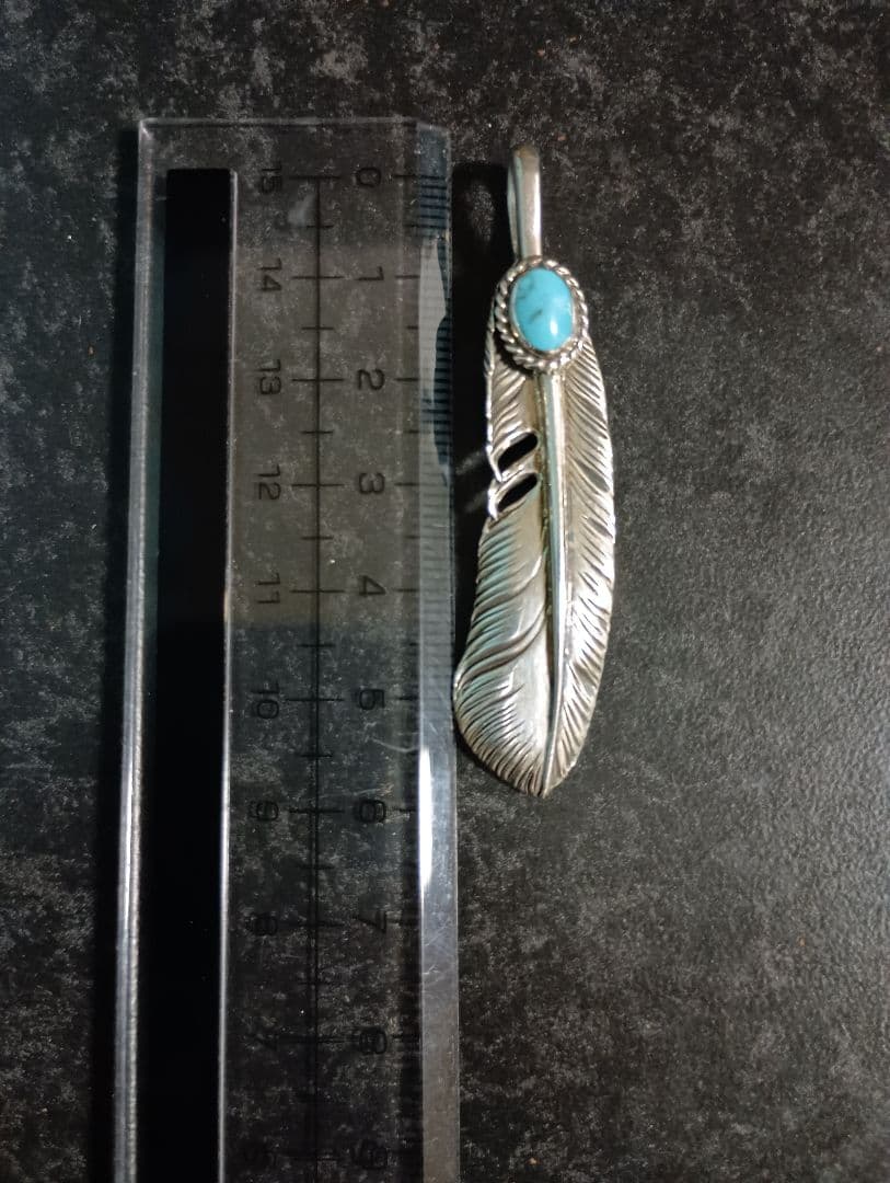 Arizona freedom ターコイズ　フェザー　トップ