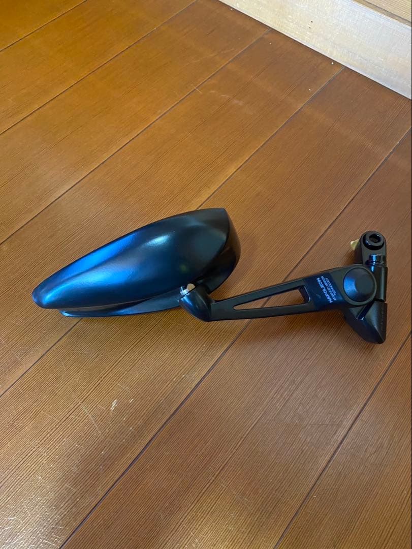 【箱付き】シャークミラー7 ブラック ミラー左右2本セット