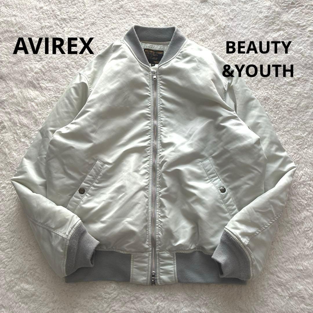 AVIREX × BEAUTY&YOUTH【別注】MA-1 メンズ ブルゾン