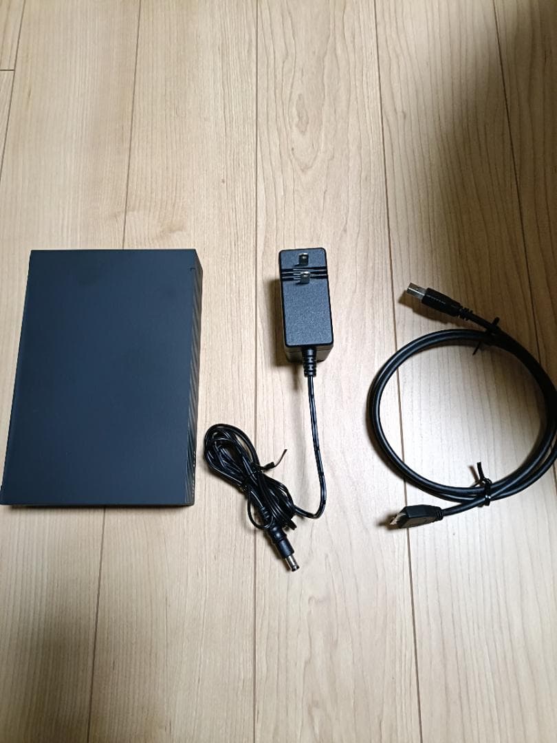 箱なしバッファロー 外付けハードディスク 4TB テレビ録画 HD-AD4U3