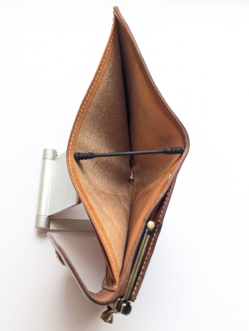 イルビゾンテ【限定モデル】ボルドー×ヌメ エンボスドコレクション 希少 がま口