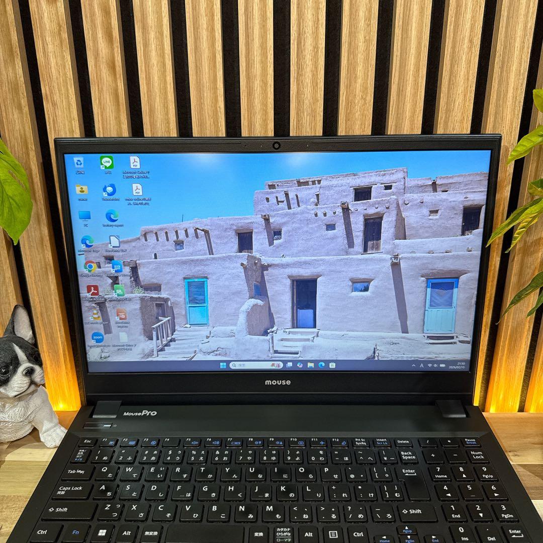 準美品2022年モデル‼️Mouse☘️最高峰i7☘SSD512GB☘️ノートパソコン