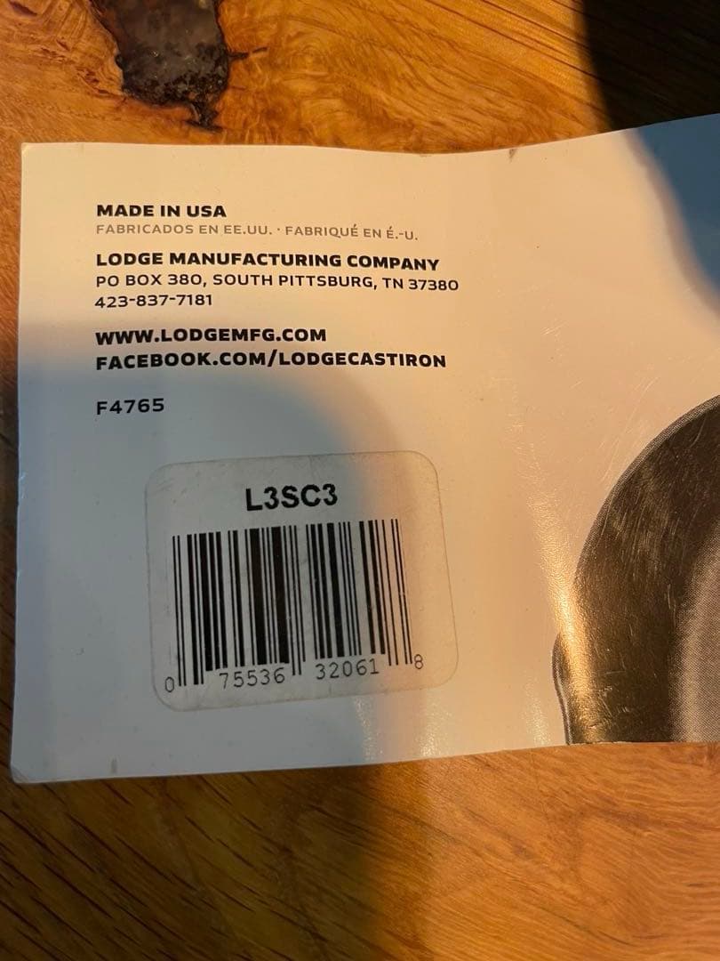 LODGEスキレット2点セット