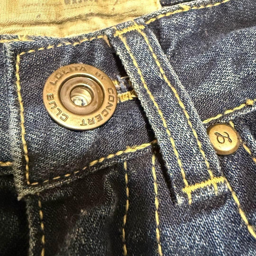 ロリータジーンズ　デニム　パンツ　奈良美智さんコラボ　希少 XS