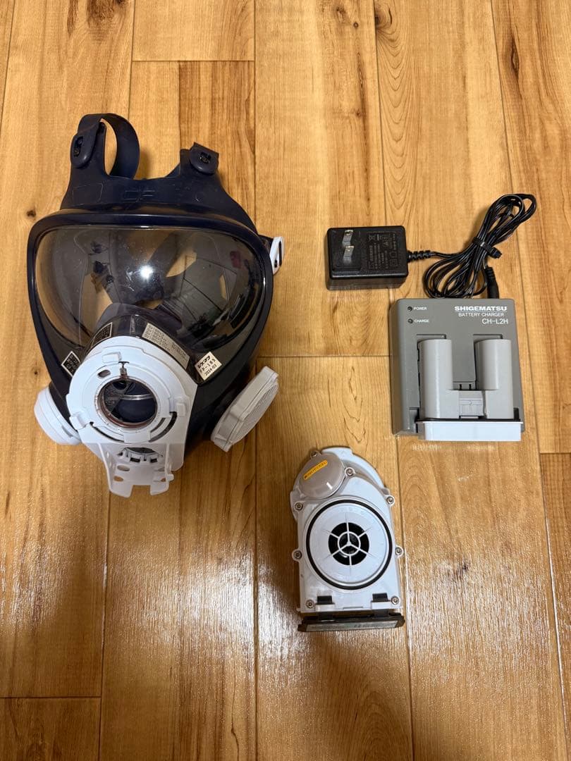 シゲマツ　Sy185-H (M) 電動ファン付き呼吸用保護具