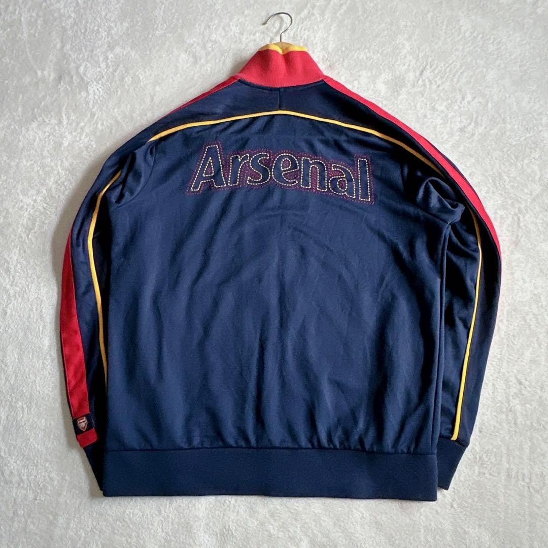 【極美品】NIKEナイキ アーセナル トラックジャケット ジャージ L 刺繍ロゴ