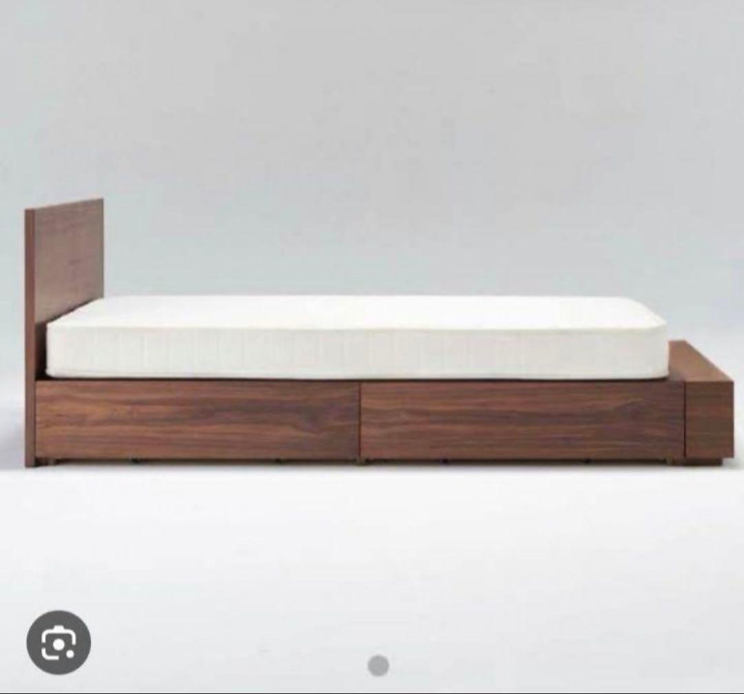 【7/30まで】無印良品 収納付きシングルベッド