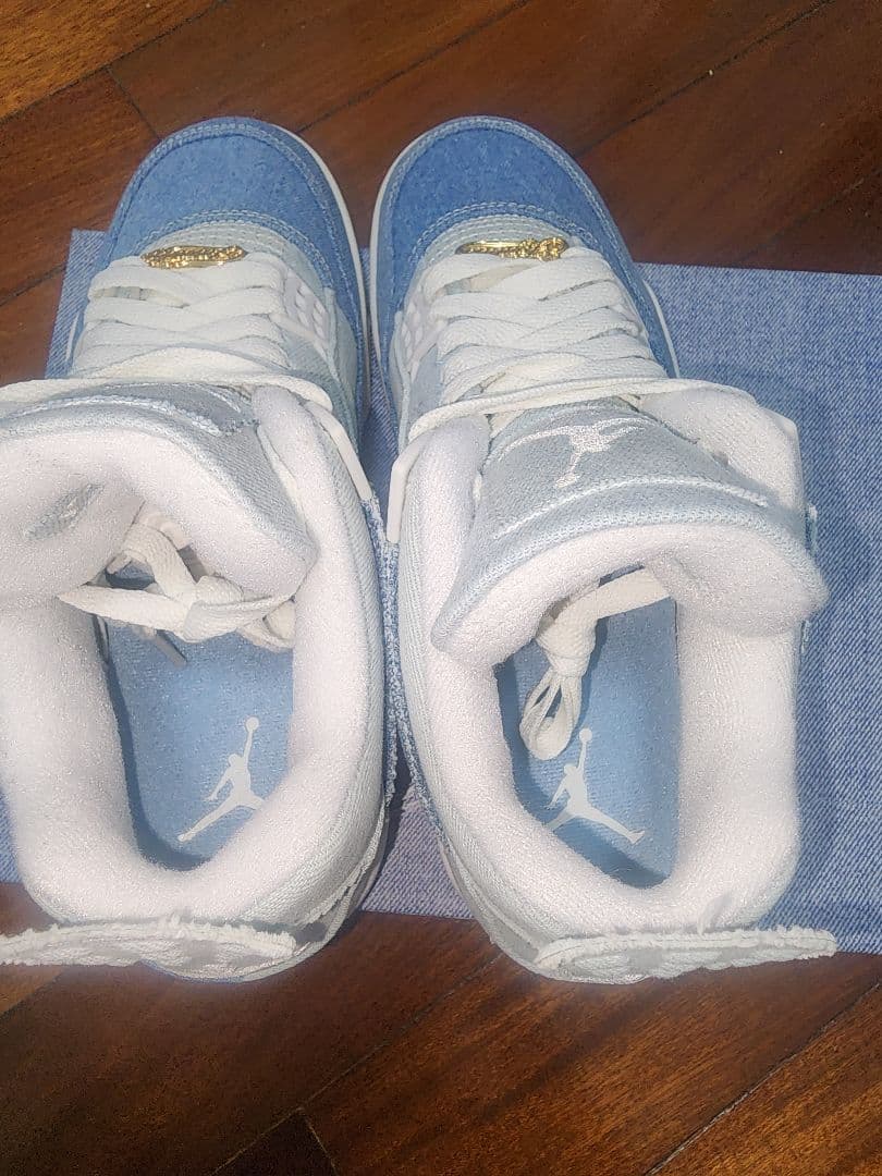 Air Jordan 4 デニム/ホワイト　新品未使用