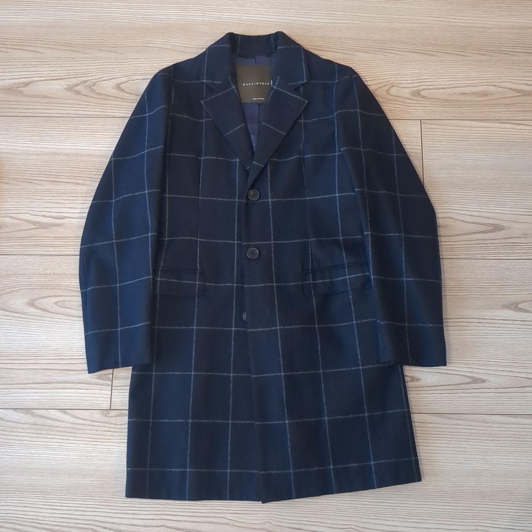マッキントッシュ ネイビーチェスターコート