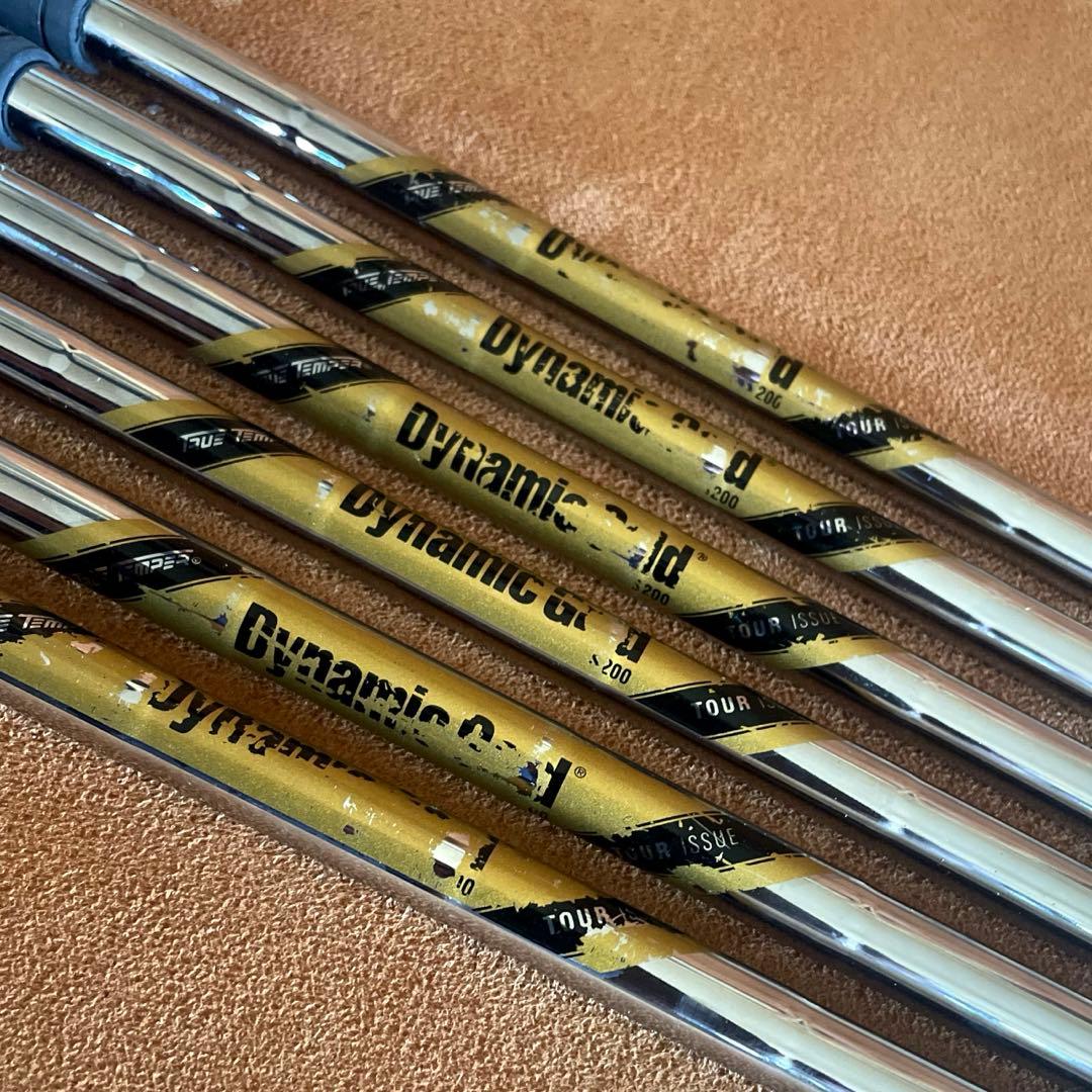 【支給品】Dynamic Gold® TOUR ISSUE S200 6本SET