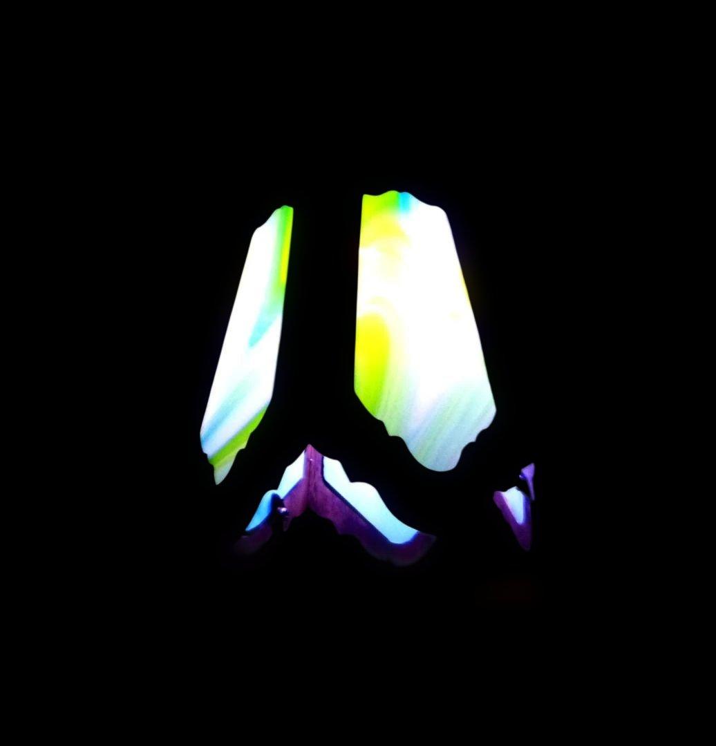 dapple born ウォールナットゴールゼロシェード　替えガラスつき