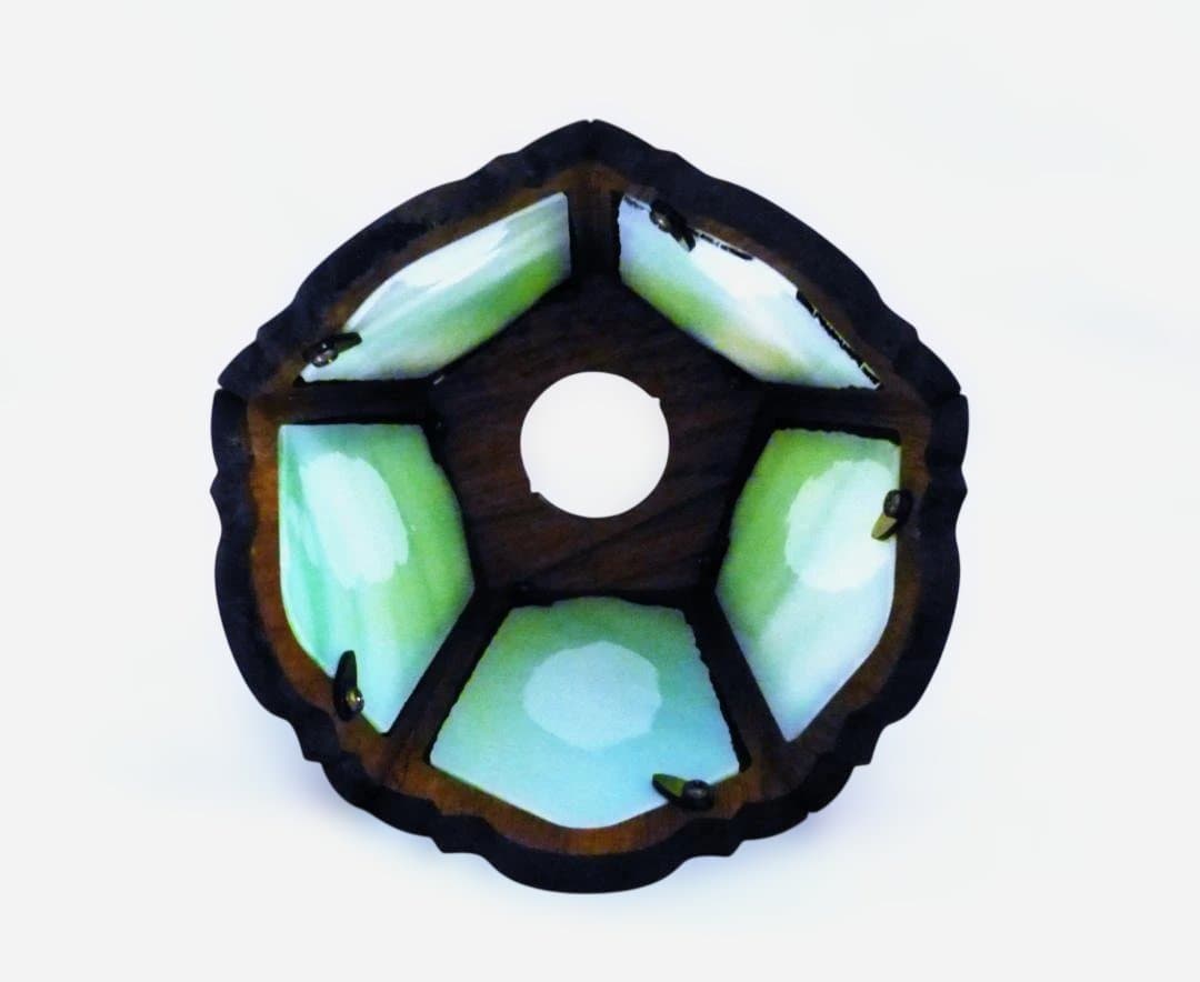 dapple born ウォールナットゴールゼロシェード　替えガラスつき