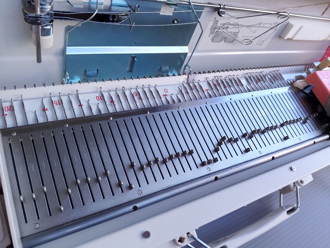 シルバー編み機ハンズリブSR-150新品未使用動作未確認(あ63)