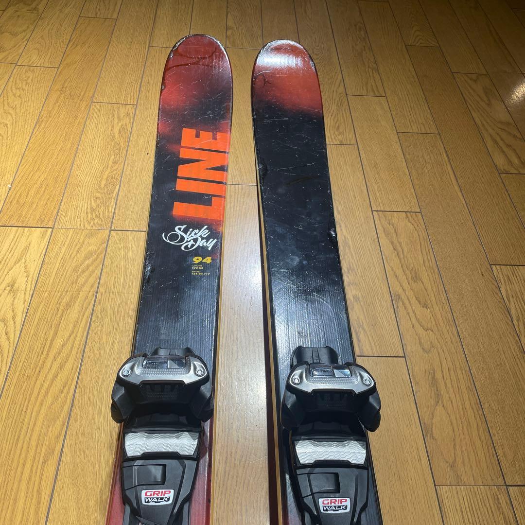 コウ 　LINEラインSICKDAY172cm金具セット　フリーライド