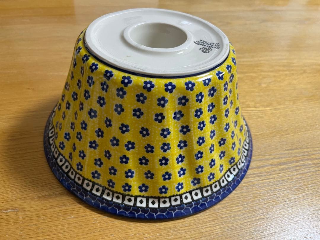 ツェラミカ ポーリッシュポタリー 焼き型 クグロフ シフォンケーキ