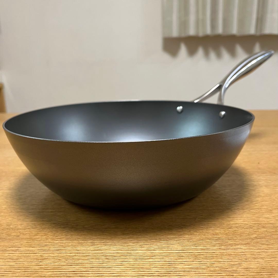 【新品】窒化加工 ／ 鉄深型フライパン（26cm） ／錆びにくい！感動フライパン