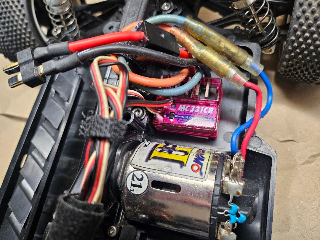 タミヤ DB01 シヤーシ ボディ メカ類付属 中古 レストア